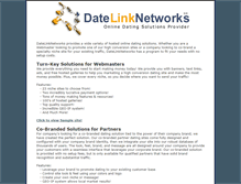 Tablet Screenshot of datelinknetworks.com